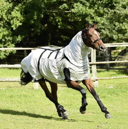 Busse Ekzemerdecke STRONG - Rckenlnge in cm: 145 - Farbe: silber