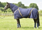 Busse Abschwitzdecke ALL-OVERCOVER-CROSS - Rckenlnge in cm: 115 - Farbe: navy (cognac)