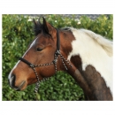HKM Western Knotenhalfter, rund gepolstert an Nase und Genick